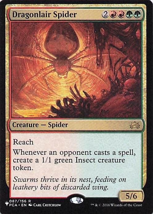 Planechase Anthology #87 Dragonlair Spider