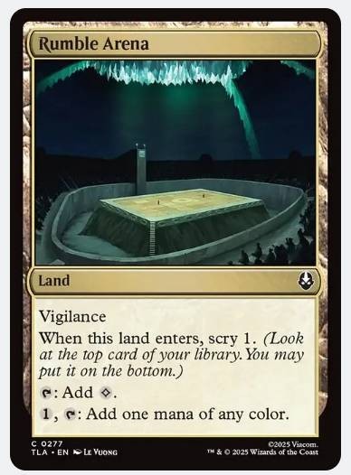 MTG Avatar C Rumble Arena #0277 PLAYSET 4X X4