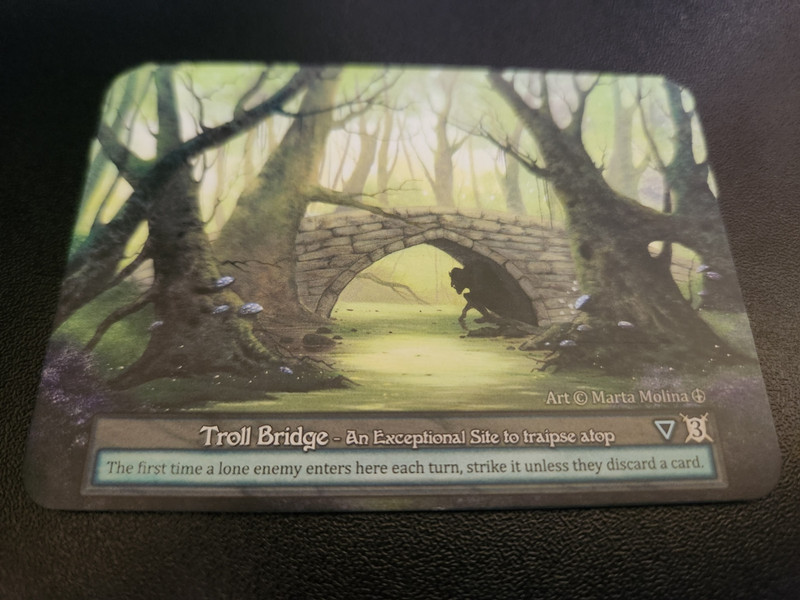 Troll Bridge NM/M Sorcery Contested Realm Arthurian Legends Sorcery TCG Non-foil