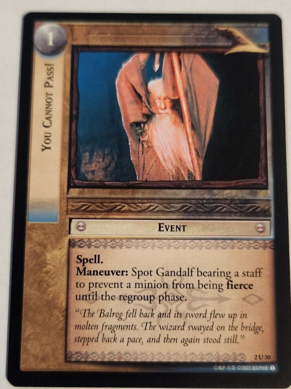 The Lord of the Rings TCG Mines of Moria Set Cards – YOU PICK