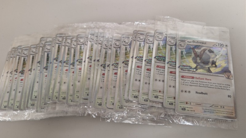One (1) Hop’s Dubwool Best Buy Exclusive Sealed 136/159 Pokemon TCG Card