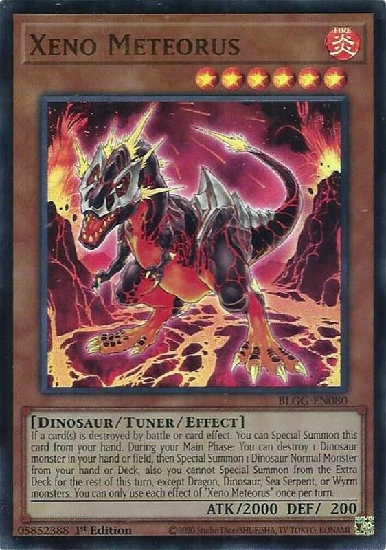 Xeno Meteorus BLGG-EN080 Glorious Gallery Ultra Rare Yu-Gi-Oh! NM