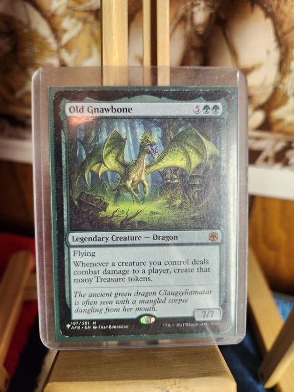 Old Gnawbone Adventures in the Forgotten Realms Magic The Gathering Mythic Card