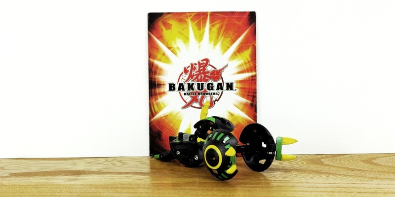 BAKUGAN Super Assault “BakuVice” Darkus SPRAYZER 900G Spin Master/Sega Toys Rare