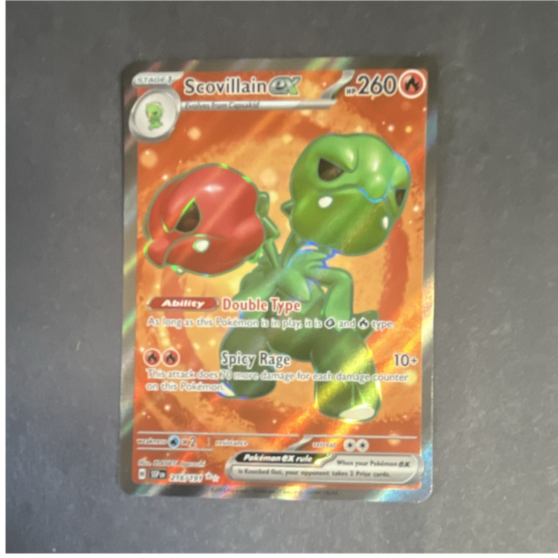 Surging Sparks Scovillain ex 216/191 Ultra Rare Holo 260 HP English