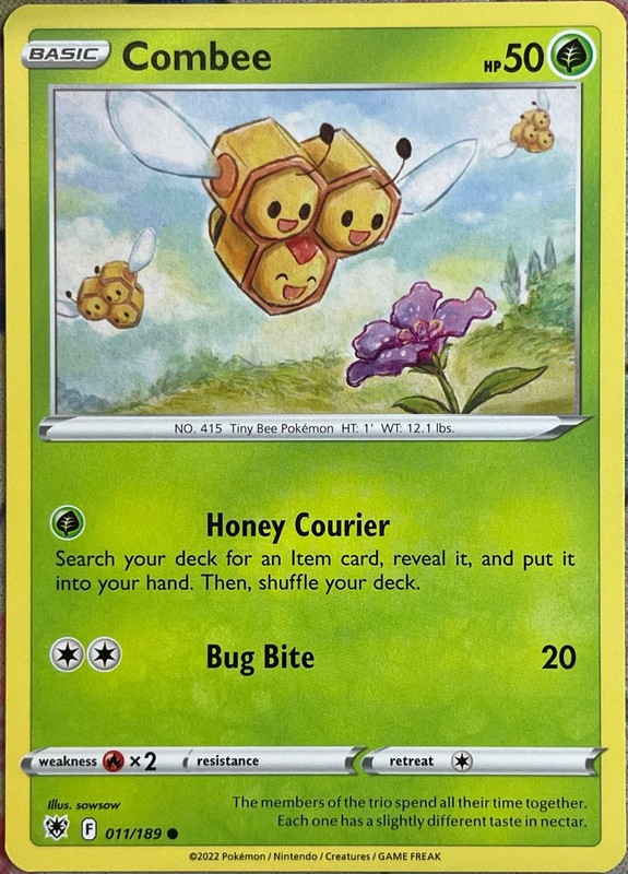 Combee – 011/189 – Astral Radiance Pokemon 2022