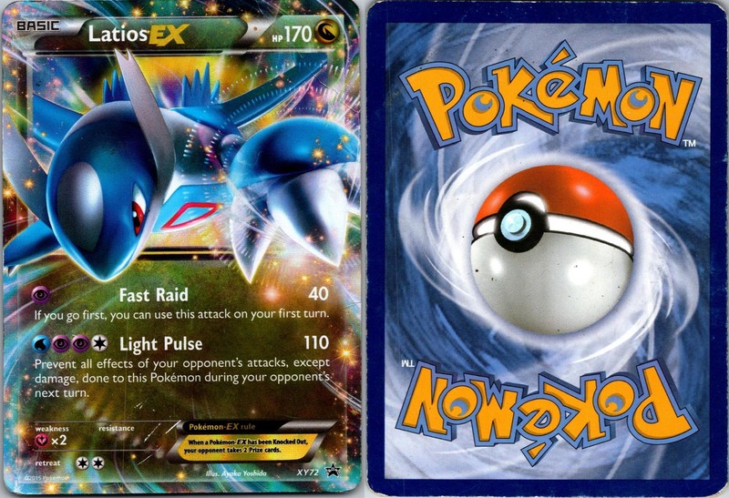 Latios EX XY72 XY Promo Pokemon TCG Holo P DMG gallery