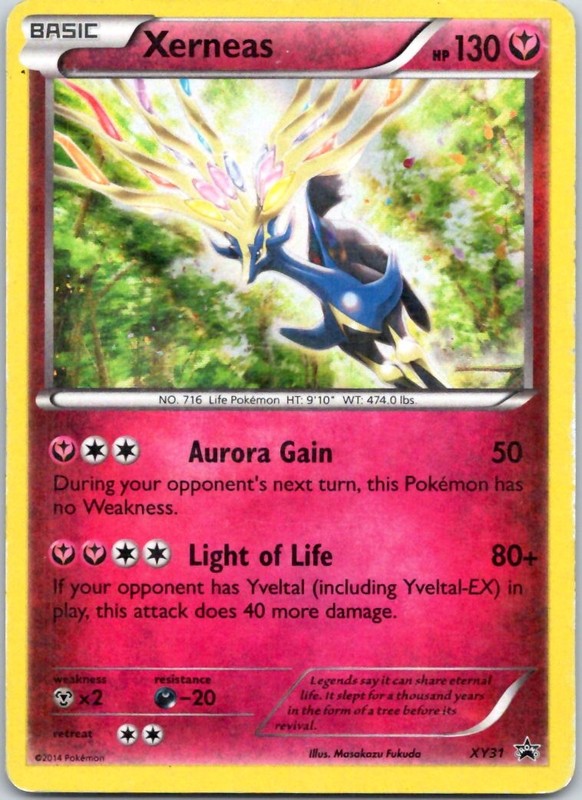 Xerneas – Holo XY Promos XY31 Pokemon