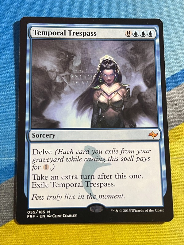 Magic the Gathering MTG Fate Reforged TEMPORAL TRESPASS