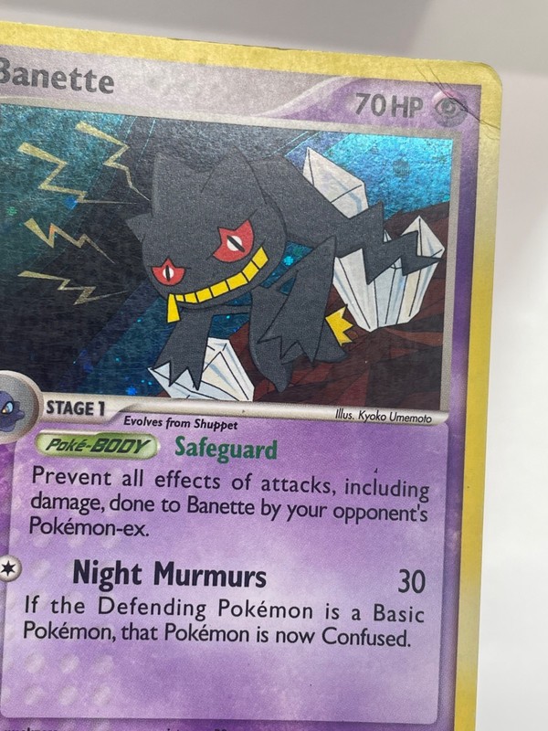 Pokemon TCG Banette EX Crystal Guardians 1/100 Heavily Played gallery