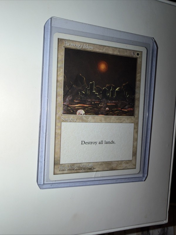Magic the Gathering Armageddon anthologies edition NM+ MTG CCG