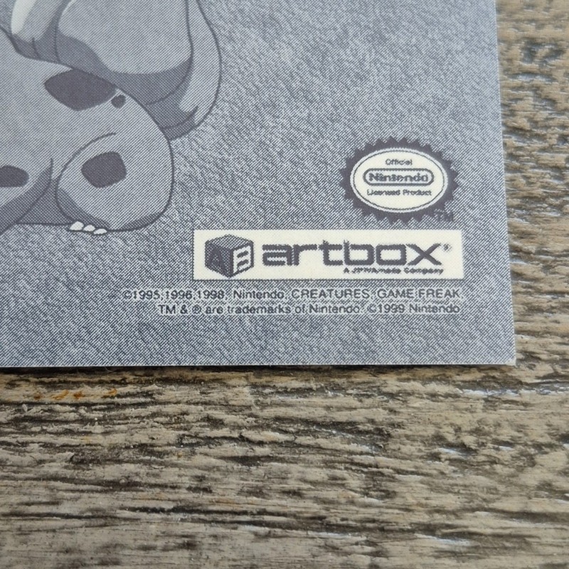 Vintage 1999 Artbox Pokemon Sticker Bulbasaur #Pr02 Series 1 Prizm Holographic gallery