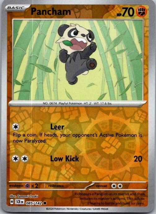 Pancham Common SV07: Stellar Crown 085/142 NM Reverse