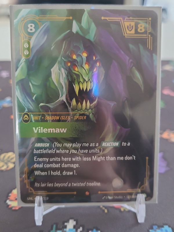 League of Legends Unleashed Vilemaw Unit UNL 060/219 Foil Uncommon 2026