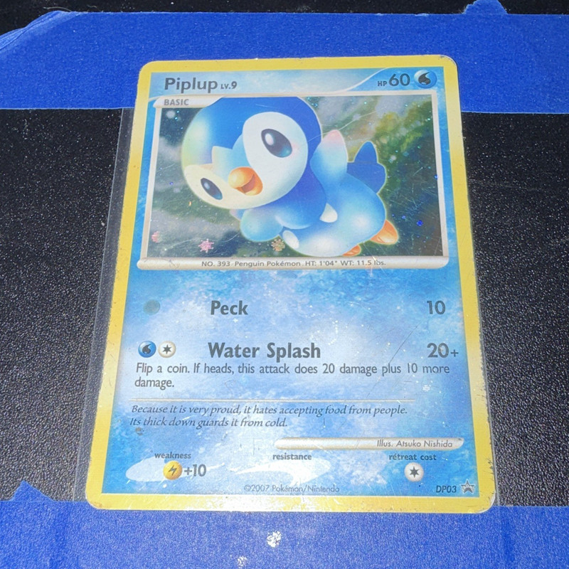 The Pokemon Company Piplup DP03 Diamond and Pearl Promo Holo EN 60 HP