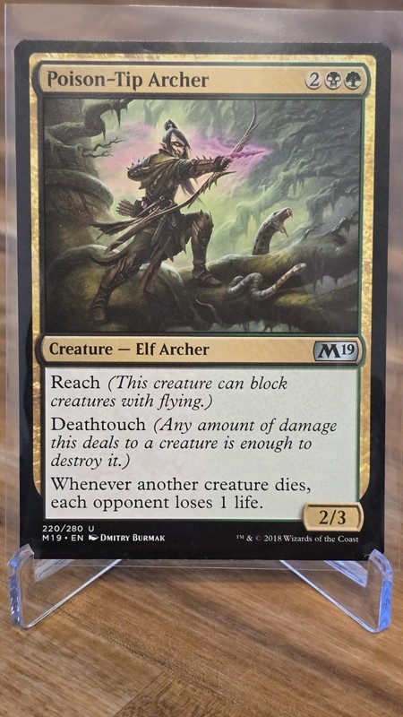 Poison-Tip Archer – Core Set 2019 (M19) – Magic The Gathering – MTG