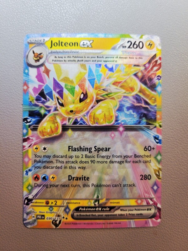 Pokémon TCG Eeveelutions EX Prismatic Evolutions - 9 CARD SET COMPLETE N/NM gallery