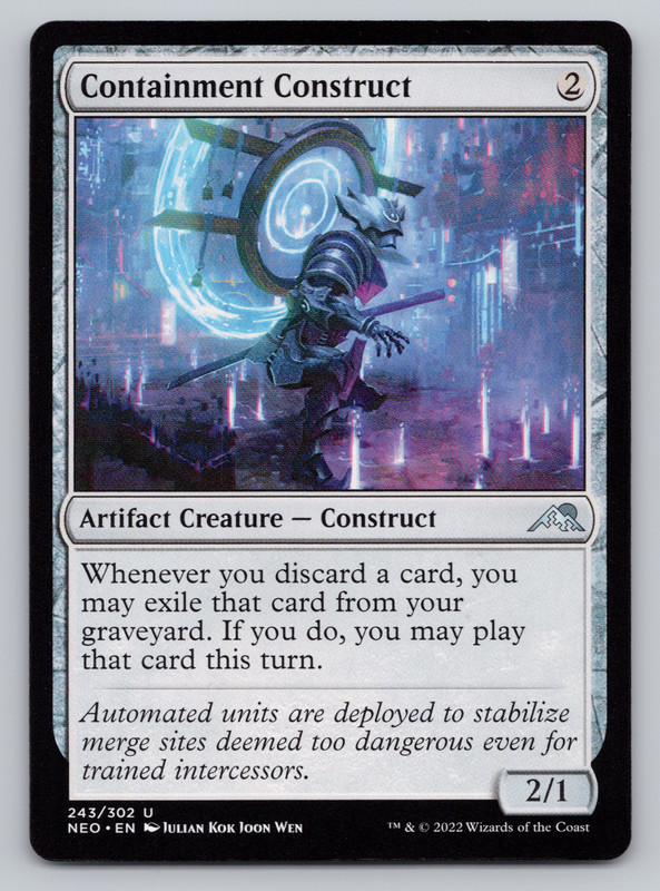 Containment Construct – Kamigawa: Neon Dynasty MTG