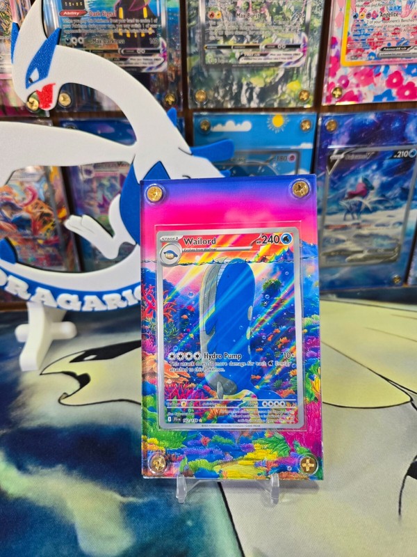 Pokemon Wailord 162/159 Journey Together Extended Art Custom Case gallery