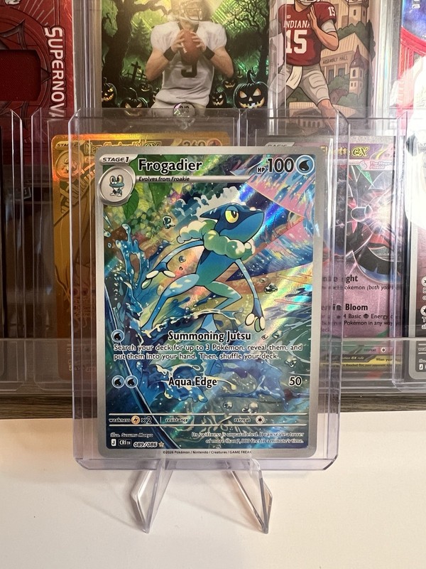 Frogadier 089/086 Me04: Chaos Rising Holo
