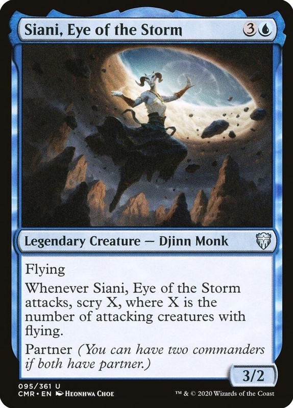 Siani, Eye of the Storm – 95 – NM – Commander Legends