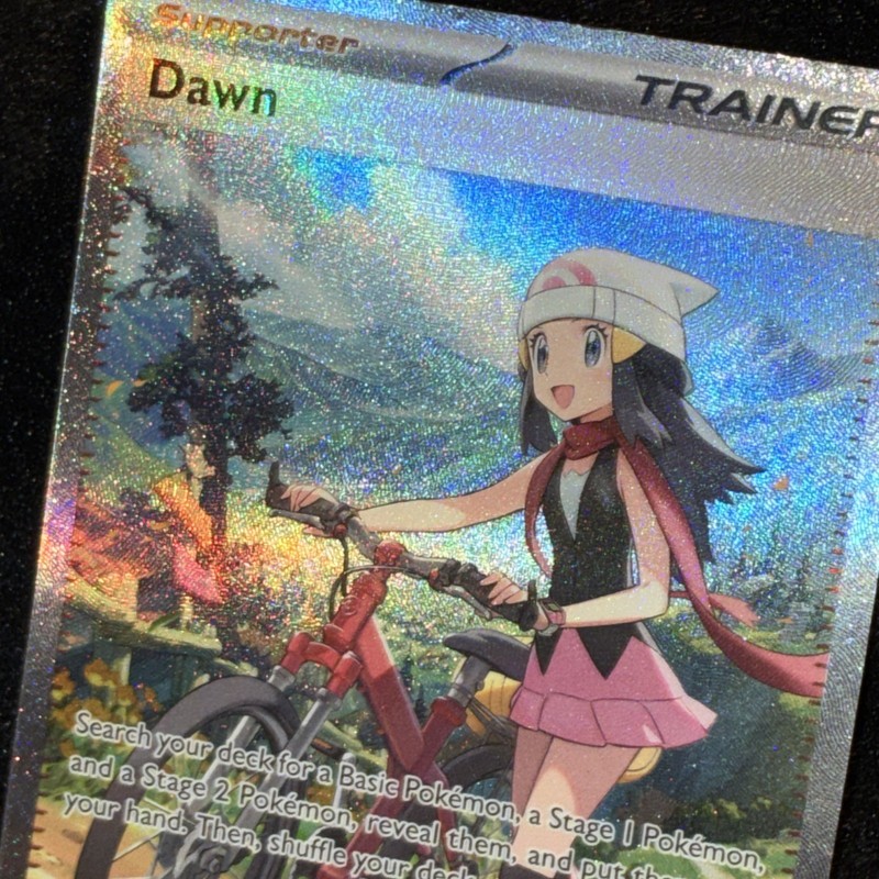 Pokémon Dawn 129/094 Full Art Holo Trainer Card English TCG gallery
