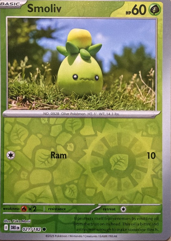 Smoliv – Reverse Holo Common SV01: Scarlet & Violet Base Set 020/198 NM