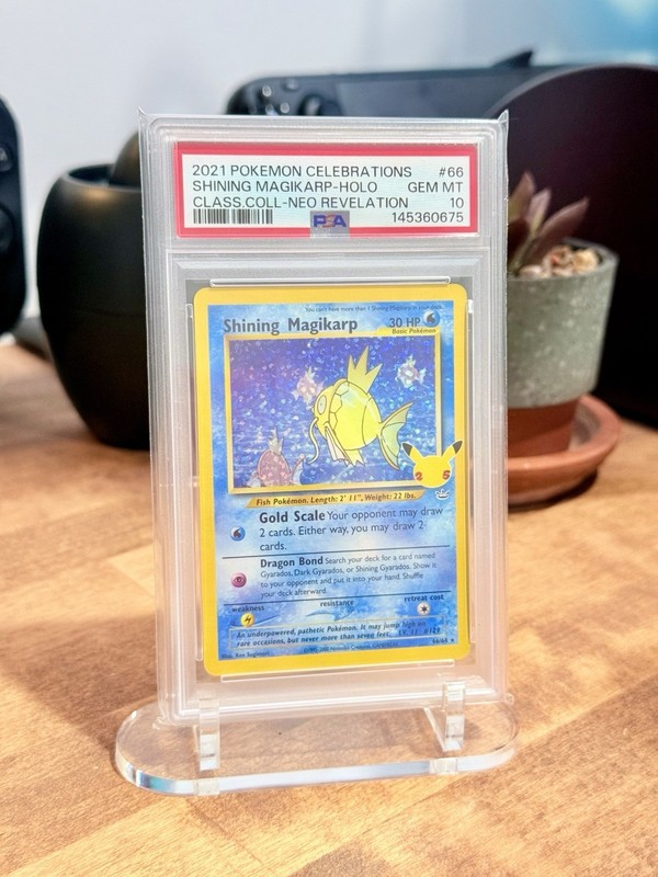 2021 Pokemon Celebrations Classic Collection 66 Shining Magikarp Holo PSA 10 Gem
