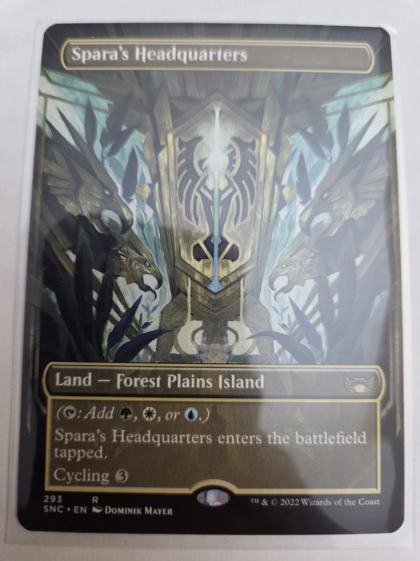 mtg, Spara’s Headquarters (Borderless) Streets of New Capenna Regular NM