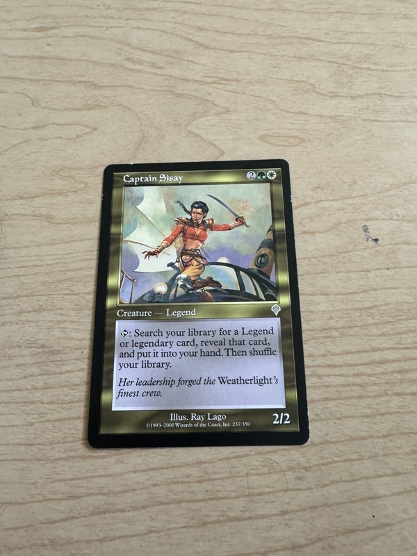 Captain Sisay Invasion – MTG Magic the Gathering – LP
