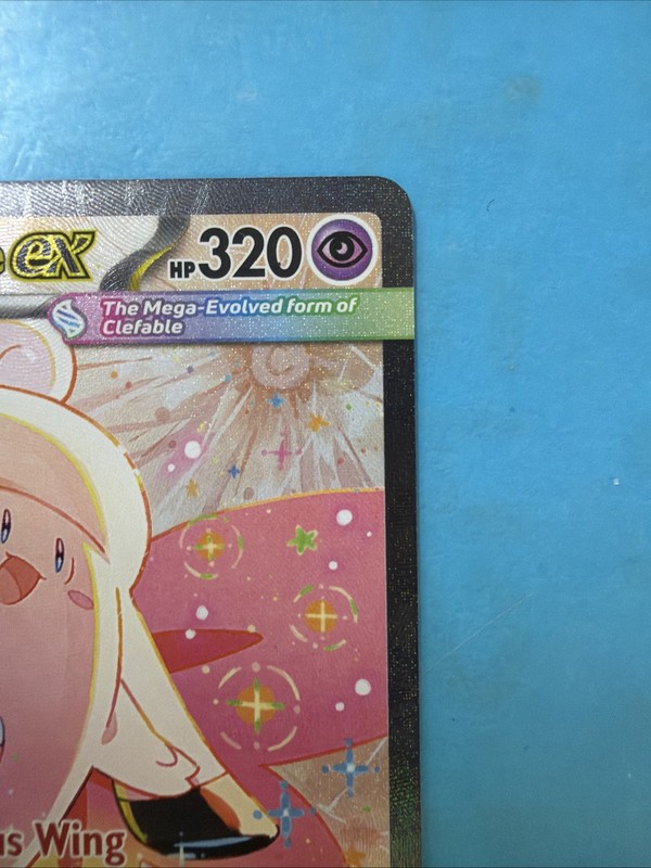 2025 Pokemon Mega Clefable EX 119/088 GO Full Art Holo EX 320 HP Card GEM MINT gallery