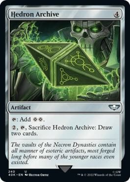 1x Hedron Archive – Universes Beyond: Warhammer 40,000 Near Mint – MTG