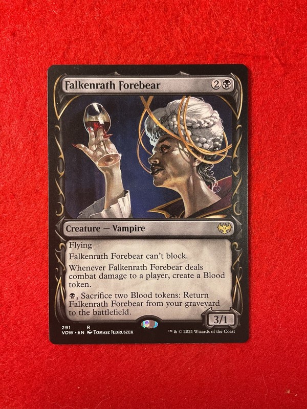 Falkenrath Forebear – Showcase – Innistrad: Crimson Vow – Magic – MTG