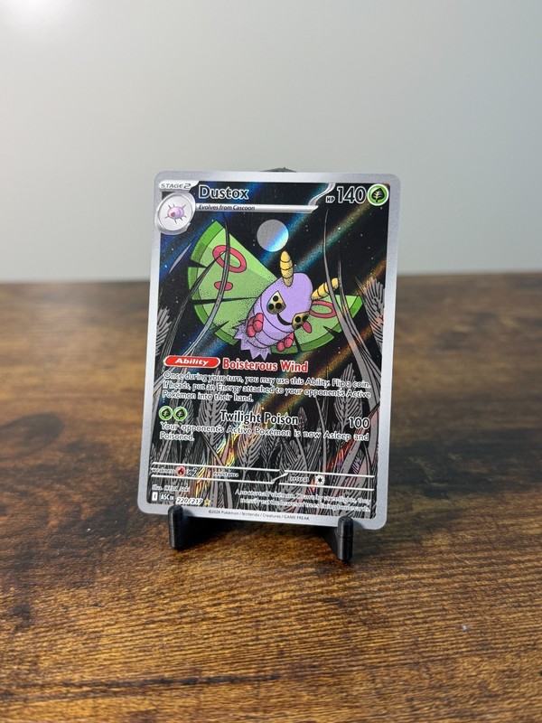 Dustox 220/217 Me: Ascended Heroes Holo Illustration Rare