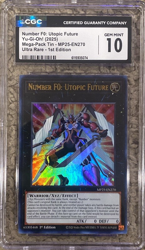 Number F0: Utopic Future MP25-EN270 2025 Mega-Pack 1st Edition