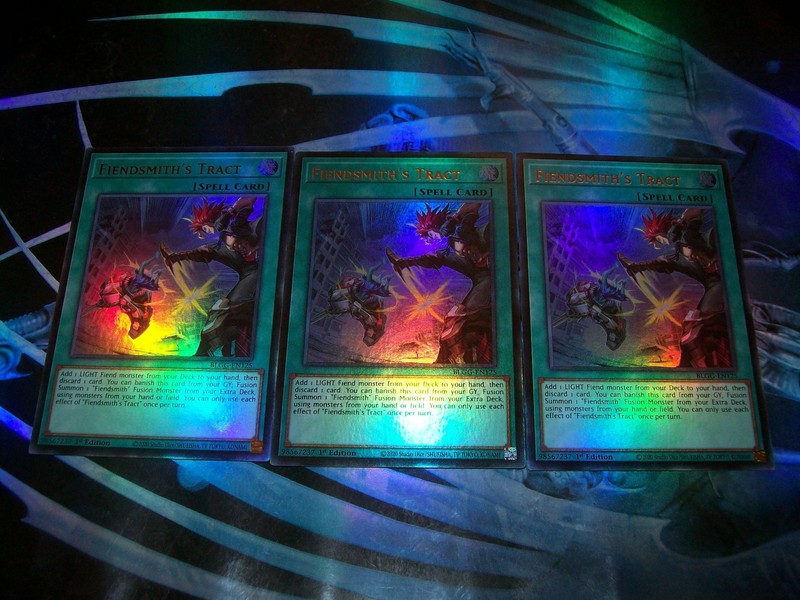 3x Fiendsmith’s Tract 1st Edition Ultra Rare BLGG-EN125 Yu-Gi-Oh!