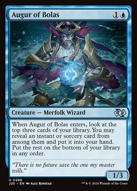 Augur of Bolas – Near Mint, English