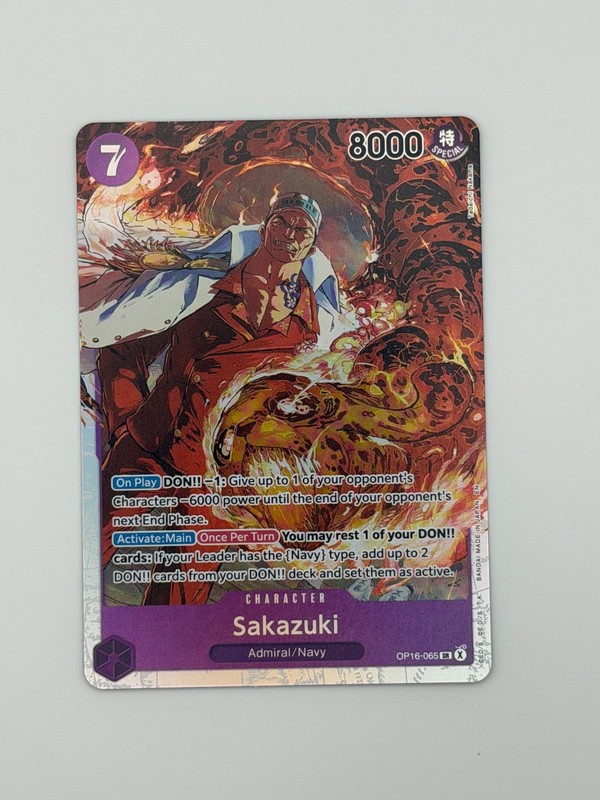 Sakazuki OP16-065 The Time of Battle Foil