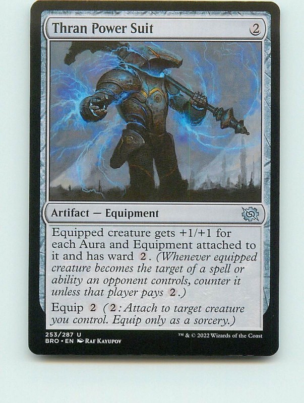 Thran Power Suit – U253 – MTG – The Brothers’ War (BRO)