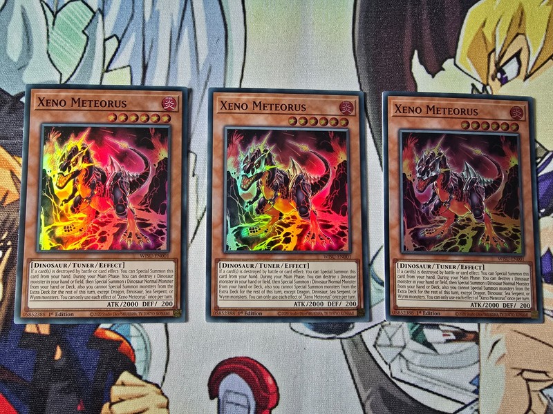 Xeno Meteorus x3 WISU-EN001 Super Rare 1st Edition M/NM Condition