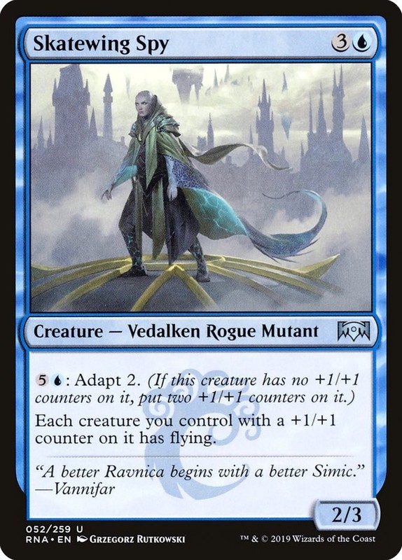 Skatewing Spy 52 Uncommon Ravnica Allegiance Magic: The Gathering Near Mint