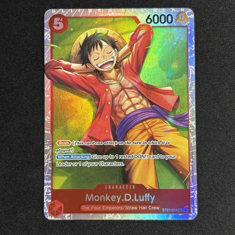 Monkey.D.Luffy ST21-014 – One Piece TCG Starter Deck EX: Gear 5 SR Foil NM