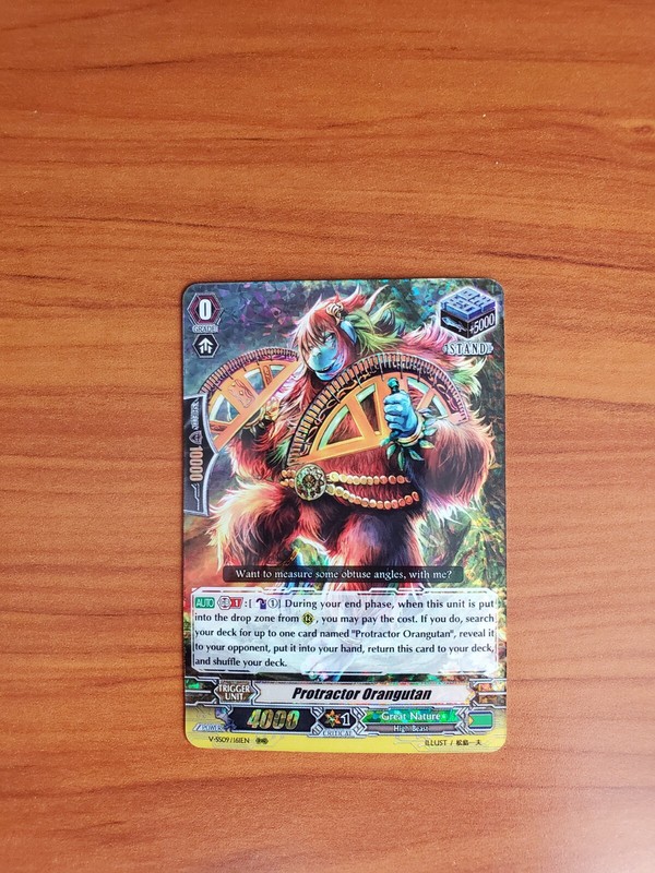 Cardfight Vanguard Revival Selection – Protractor Orangutan – V-SS09/161EN RRR