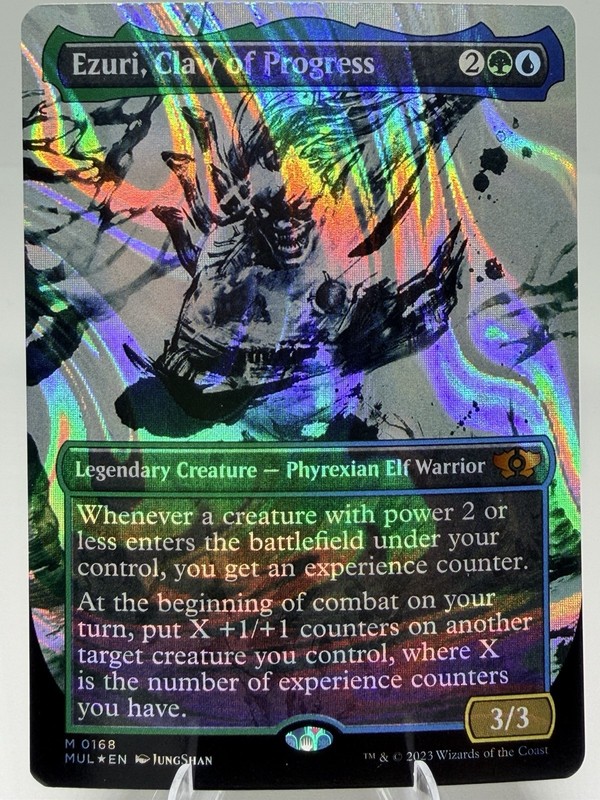 Ezuri, Claw of Progress HALO FOIL March of the Machine MGT NM 0168