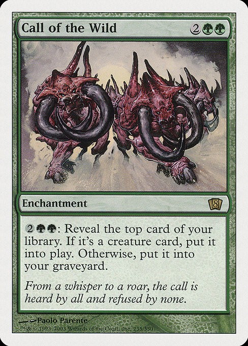 Call of the Wild-Eighth Edition-Regular-235-LP