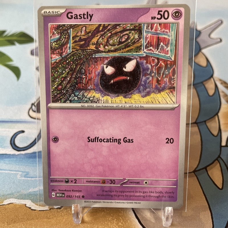 92/165 Gastly Pokémon TGC Scarlet & Violet – 151