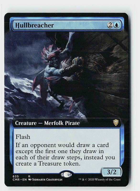 Hullbreacher (Extended Art) Normal R Commander Legends 635 NM