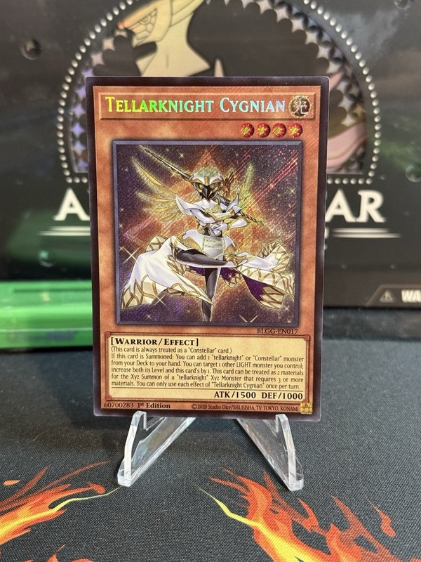 Tellarknight Cygnian BLGG-EN017 Battles of Legend: Glorious Gallery 1st Edition