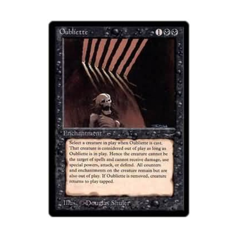 WotC MtG Arabian Nights Oubliette – Light (C2) VG