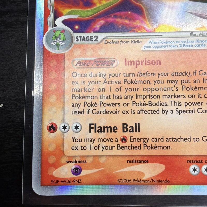 Gardevoir EX Delta Species 93/101 EX Dragon Frontiers Pokemon card TCG 2006 gallery